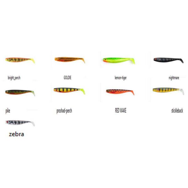 Fox rage Isca Macia Pro Shad 180 Mm 15 Unidades - Imagem 2