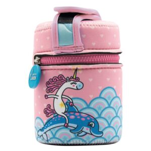 Laken Frasco Thermo Food De Aço Inoxidável 500ml Jumping Interno Containers E Jumping Capa De Neoprene