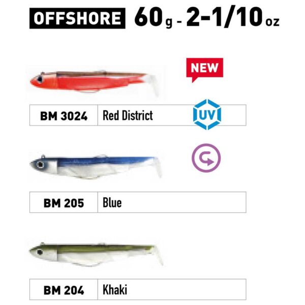 Fiiish Isca Macia Black Minnow Combo Offshore 160 mm 60g - Imagem 2