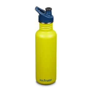 Klean kanteen Garrafa De Aço Inoxidável Classic 800ml Esporte Boné
