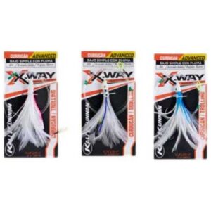 X-Way Vinil Trolling TRX Feather