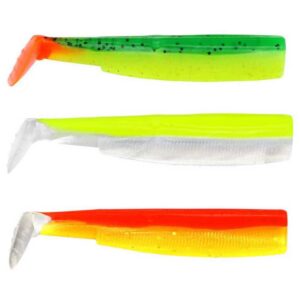 Fiiish Corpo De Isca Macia Black Minnow 140 Mm 15g 3 Unidades