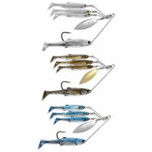 Live target Spinnerbait Minnow Rig Small 7g