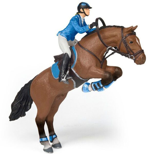 Papo Figura De Cavalo Pulando Menina