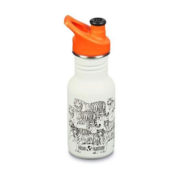Klean kanteen Garrafa De Aço Inoxidável Kid Classic 355ml Esporte Boné