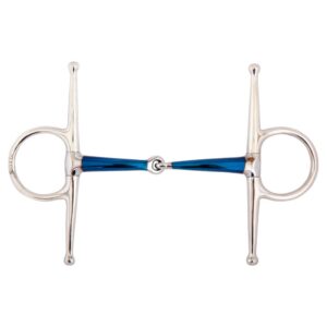 BR Snaffle De Bochecha Cheia De Articulação única Brigadeiro Sweet Iron 14 Mm