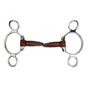 Metalab Pinchless 20 Mm 3 Argolas Couro Brigadeiro