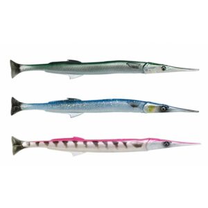 Savage gear Unidades 3D Line Thru Needlefish Pulsetail 300 Mm 66g 2+1