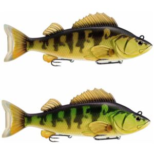 Live target Swimbait Yellow Perch 140 mm 35g