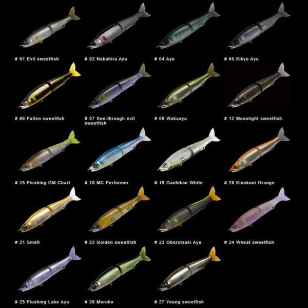 Gan craft Swimbait Jointed Claw Floating 128 mm 21g - Imagem 2
