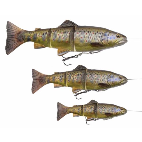 Savage gear 4D Line Thru Trout Slow Sink 250 Mm 180g - Imagem 8