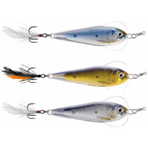 Live target Colher Rotativa Flutter Shad Jigging 70 mm 28g
