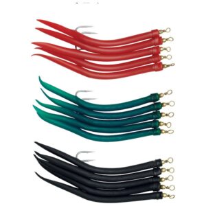 Kinetic Anzol Simple Com Ilhó Farpado Gummi Makk 5 Unidades