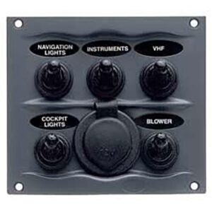 Bep marine Waterproof Panel 5 Switches
