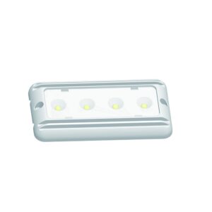 A.a.a. Teto De Alumínio 9W 8-30V 135x70x16 mm 4 LED Luz