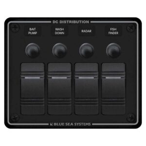 Blue sea systems Water Resistant Panel 4 Position