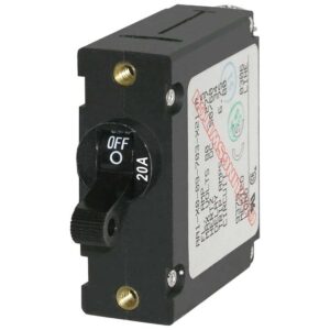 Blue sea systems AC/DC Single Pole Magnetic World Circuit Breaker 20A