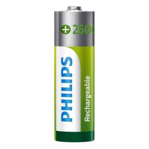 Philips Pilhas Recarregáveis AA R6B4B260 Pack