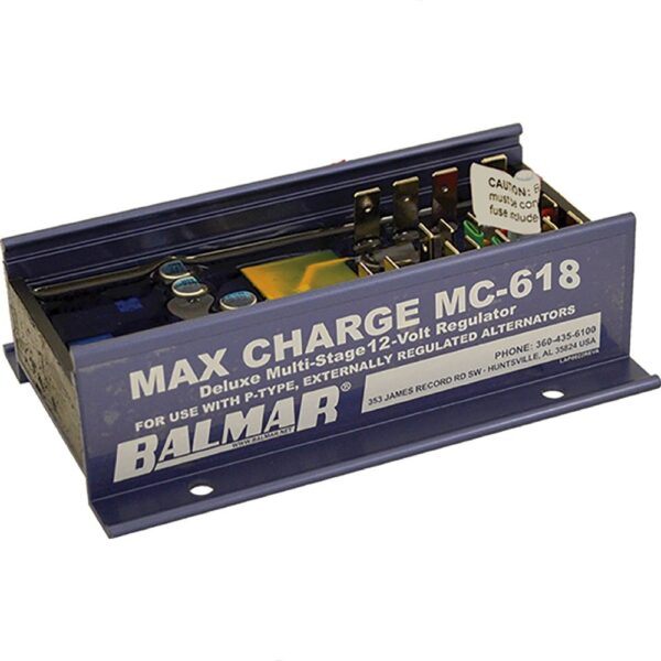 Balmar Regulador De Vários Estágios Sem Chicote Max Charge MC618 12V