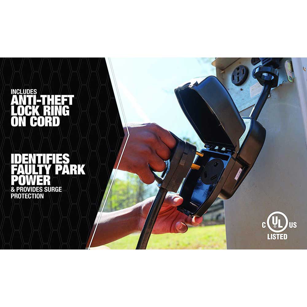 Sierra Protetor Seguro Portátil Cualproved 30A - Imagem 4