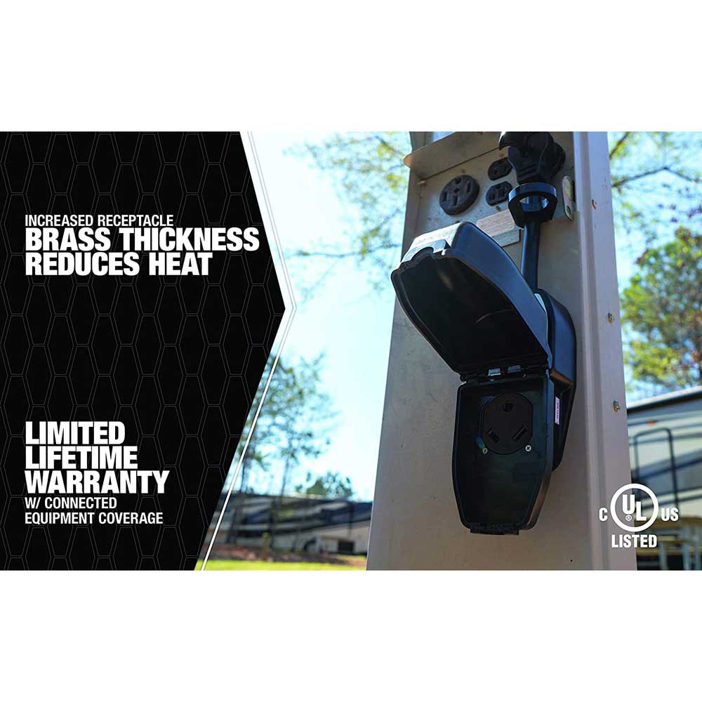 Sierra Protetor Seguro Portátil Cualproved 30A - Imagem 3