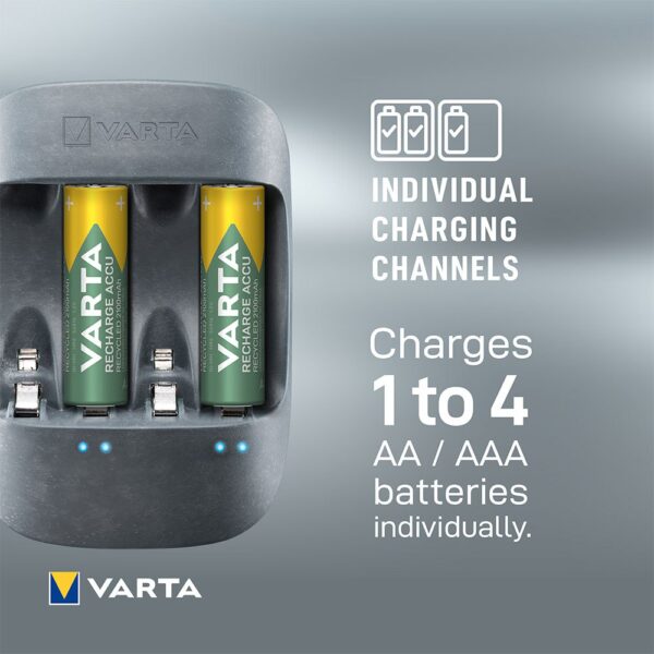 Varta Carregador Bateria Eco 4 AAA Micro 800mAh - Imagem 10
