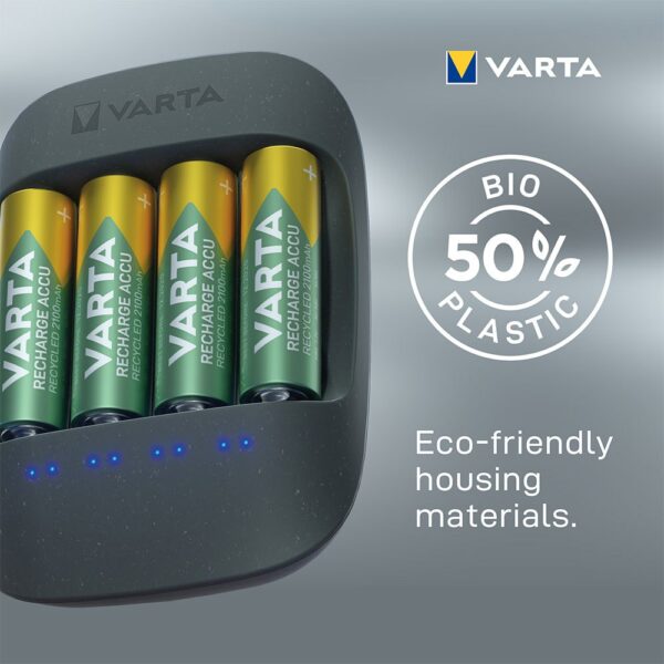 Varta Carregador Bateria Eco 4 AAA Micro 800mAh - Imagem 9