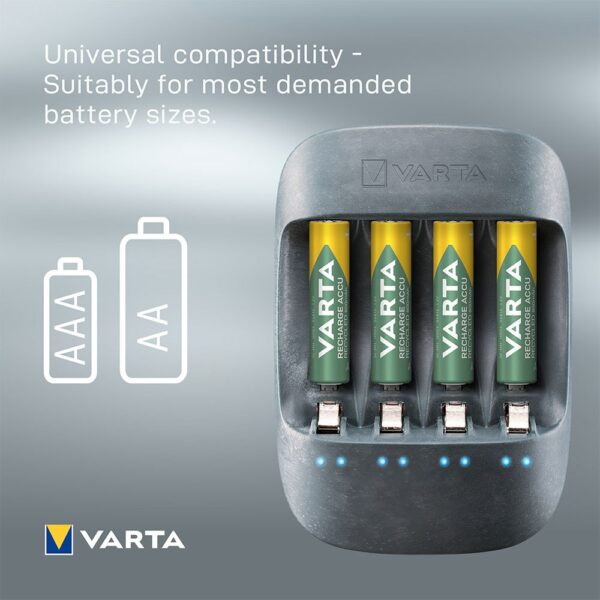 Varta Carregador Bateria Eco 4 AAA Micro 800mAh - Imagem 8
