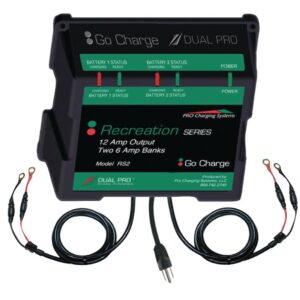Dual pro Carregador Bateria 12/24-12