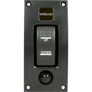 Talamex Switchpanel Curvo Add On Windlass Switch Up-Off-Down