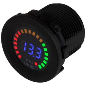 Sea-dog line Mostrar Voltímetro Digital