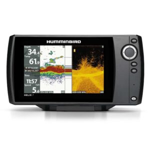 Humminbird Com Transdutor E Gráfico Helix 7X Chirp DI G2