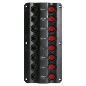 Talamex Switchpanel Comuta Wave Design 8 12V