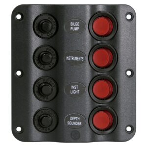 Talamex Switchpanel Comuta Wave Design 4 12V