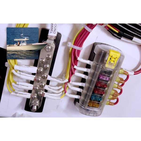 Blue sea systems ST Blade Fuse Block 6 Position - Imagem 3