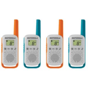 Motorola PMR Walkie Talkie Talkabout T42 4 Unidades