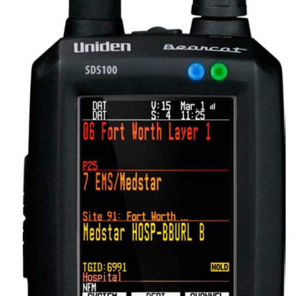 Uniden Scanner Portátil De Radiofrequência SDS100 - Imagem 6