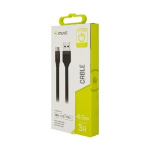 Muvit Cabo USB Para Digitar C 3A 0.2 M
