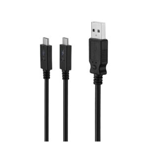 Muvit Cabo USB Para Tipo Duplo C 3A 2 M