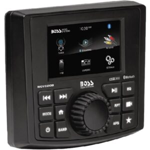 Boss audio Receptor De Medidor Marinho 3 LCD