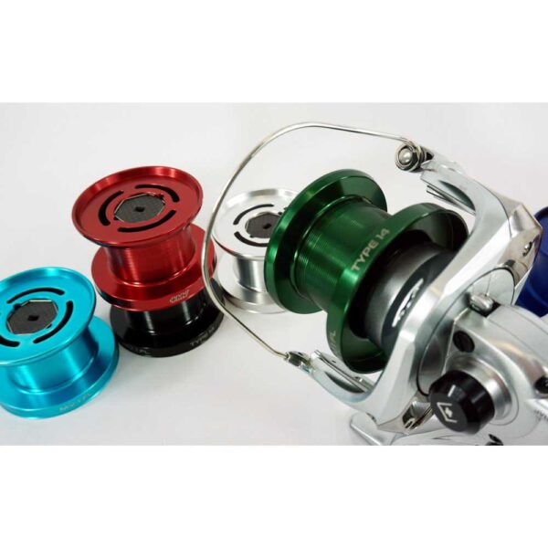 MV Spools Bobina De Substituição Alumínio Direto MV1 - Imagem 14