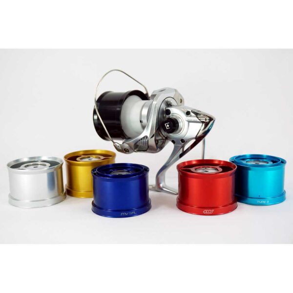 MV Spools Bobina De Substituição Alumínio Direto MV1 - Imagem 6