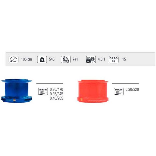 Vercelli Molinete Surfcasting Oxygen ZH - Imagem 2