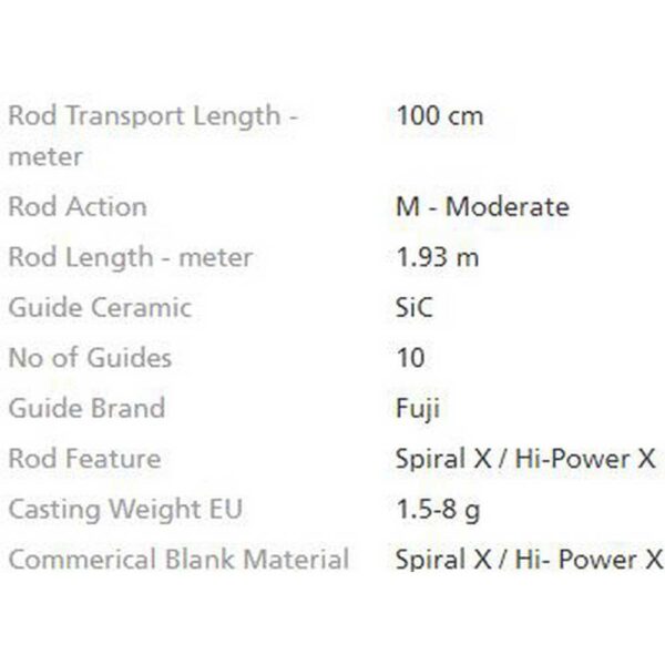 Shimano fishing Vara De Lançamento De Baitcasting Cardiff AX - Imagem 2
