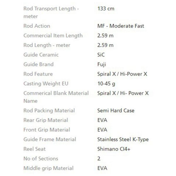 Shimano fishing Cana Baitcasting Dialuna - Imagem 2
