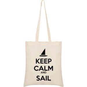 Kruskis Saco Tote Keep Calm And Sail