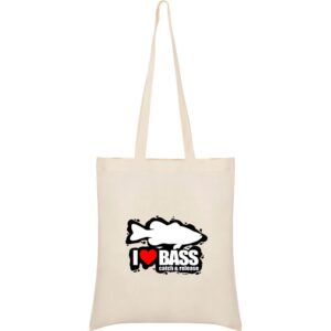 Kruskis Saco Tote I Love Bass