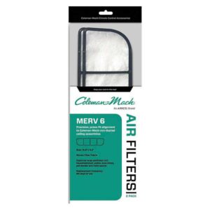 Coleman mach Conjunto De Filtro De Ar MERV6