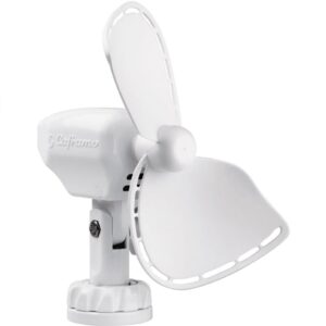 Caframo Ultimate 2 Velocidades Compactar 12V Fã Fio Rígido