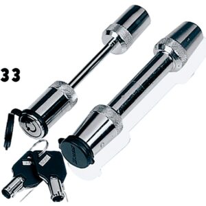 Trimax locks Conjunto De Trava De Acoplador E Com Chave Igual Ao Receptor 255-SXTM32